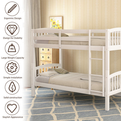 Snowy Peaks Twin Bunk Bed