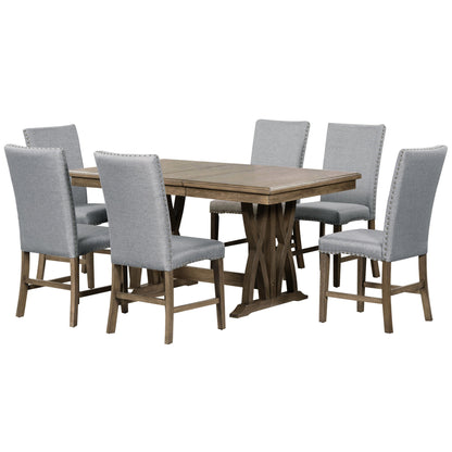 Ray 7-Piece Extendable Dining Set