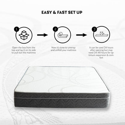 EGO Hybrid 10" Mattress - Twin