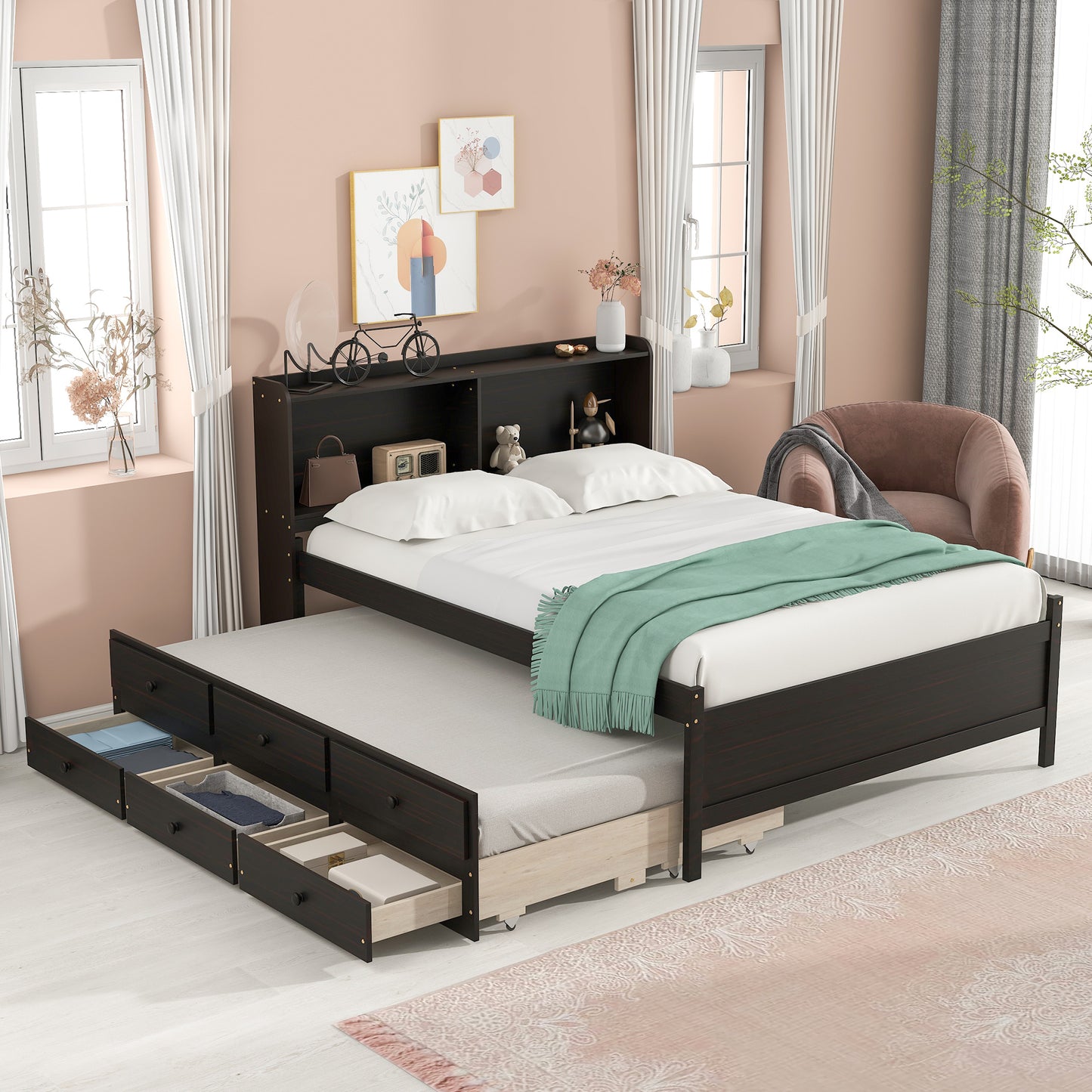 Espresso Dream Bed
