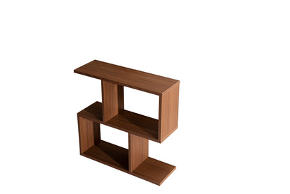 Alfa Chairside Table - Walnut
