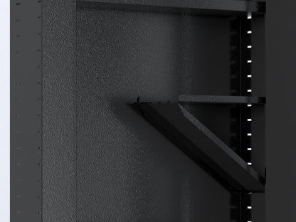 In Wall Gun Safe Keypad Entry - Black
