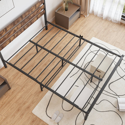 Rustic Haven Queen Bed Frame
