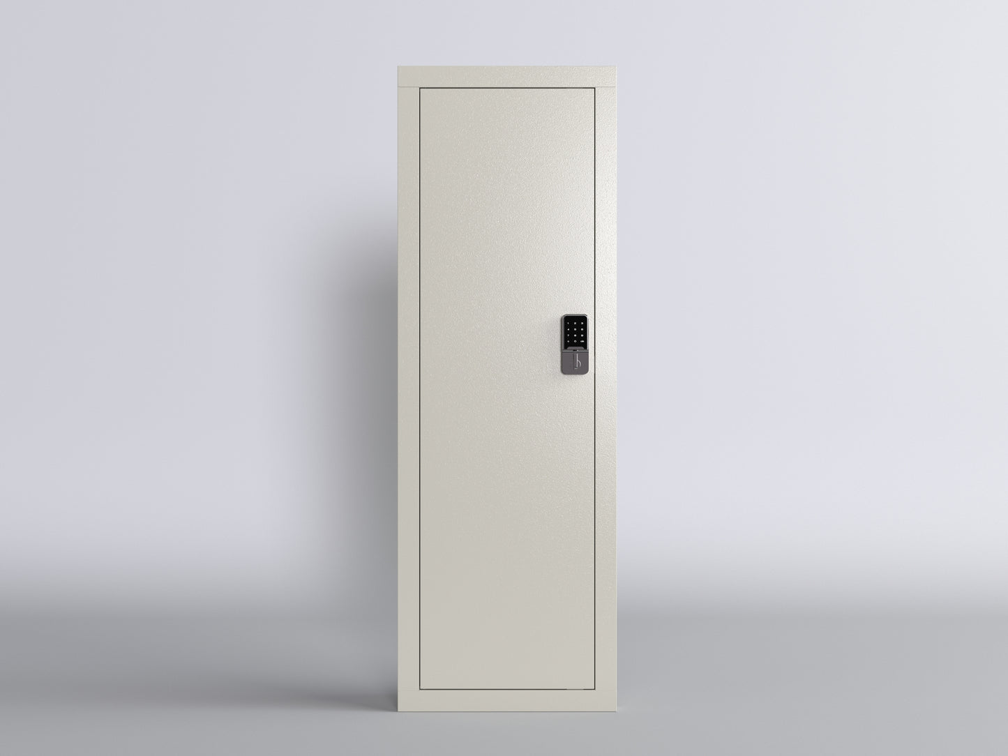 In Wall Gun Safe Keypad Entry - White
