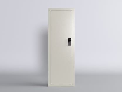 In Wall Gun Safe Keypad Entry - White