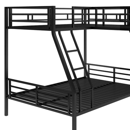 Luminous Lair Metal Twin Loft Bed with Desk