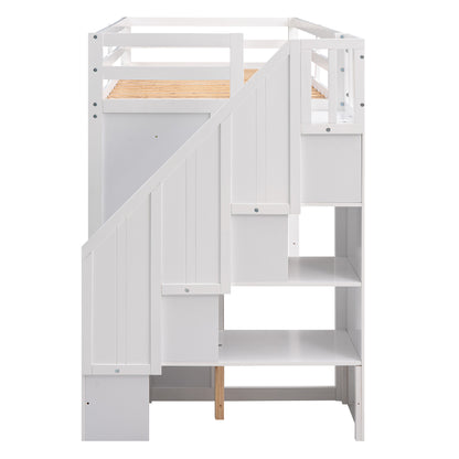 Lofty Haven: The Ultimate Storage Bed