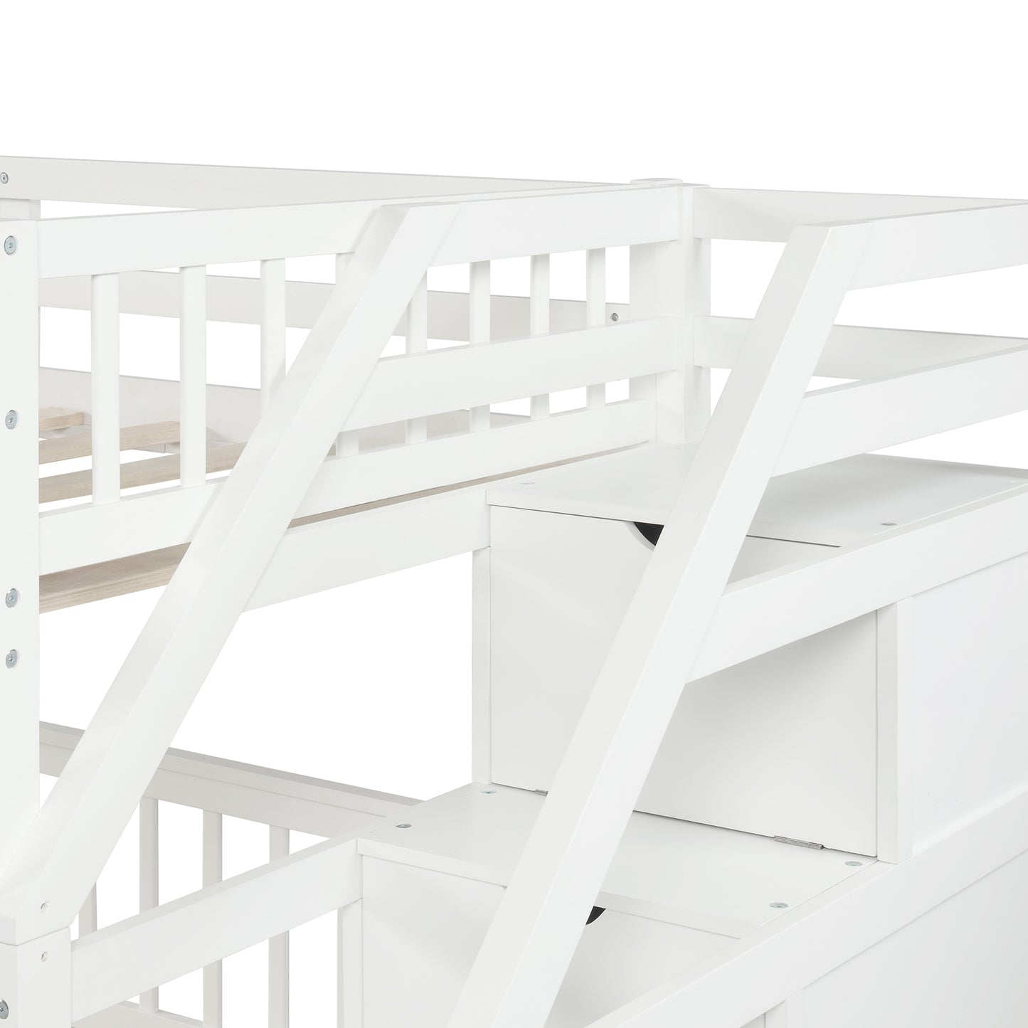 Snowy Steps Loft Bed