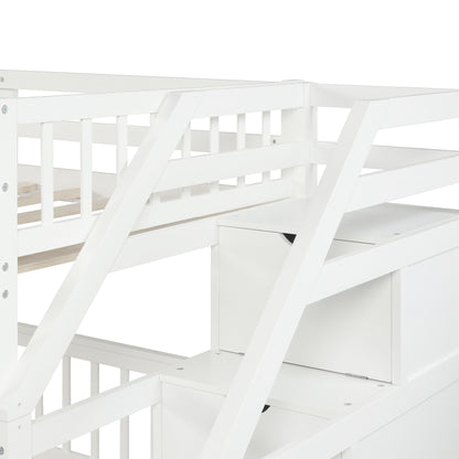 Snowy Steps Loft Bed