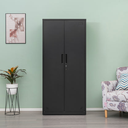 Space Max Storage Cabinet - Black