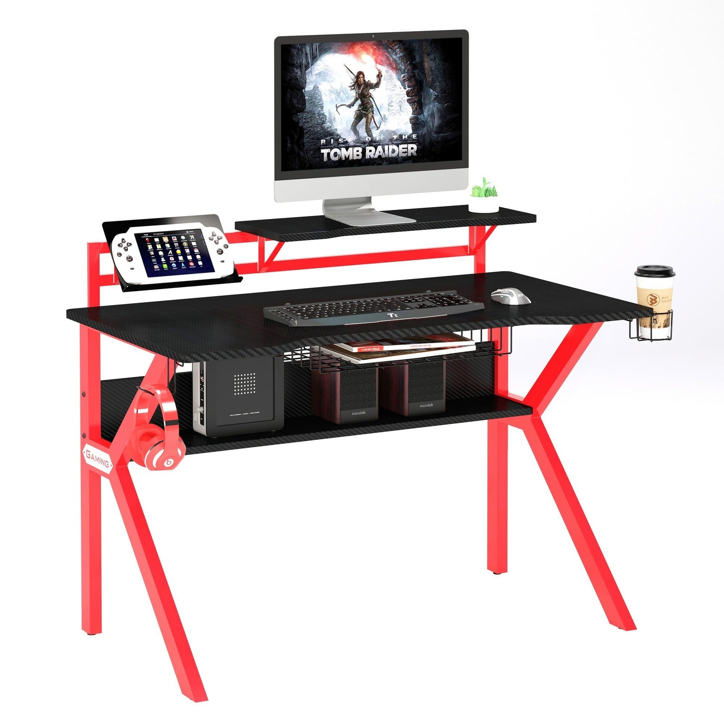 Ergo Steel Gaming Desk