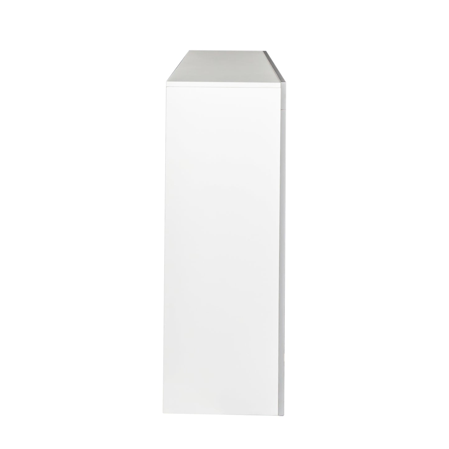 Glossy Glow Sideboard: Modern Storage Cabinet with LED Light