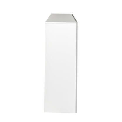 Glossy Glow Sideboard: Modern Storage Cabinet with LED Light
