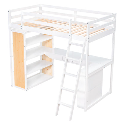 Galactic Twin Loft Bed