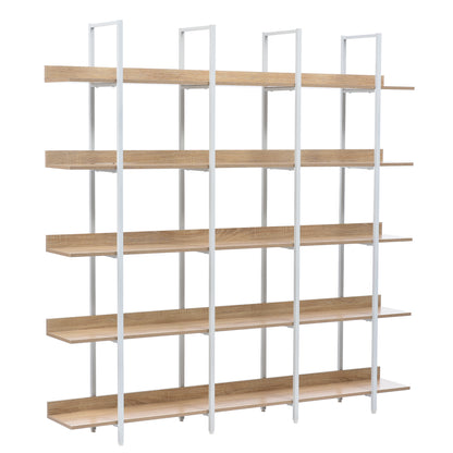 Vintage Industrial Style Shelf - Oak