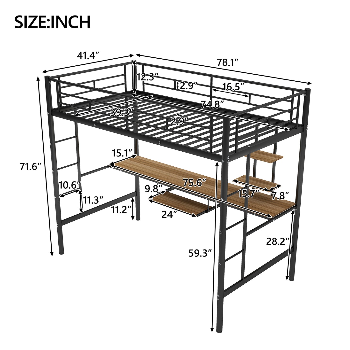 SmartSpace Loft Bed