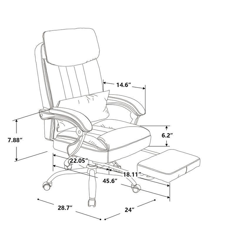 Elevate Max Executive Chair - Brown
