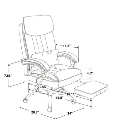 Elevate Max Executive Chair - Brown