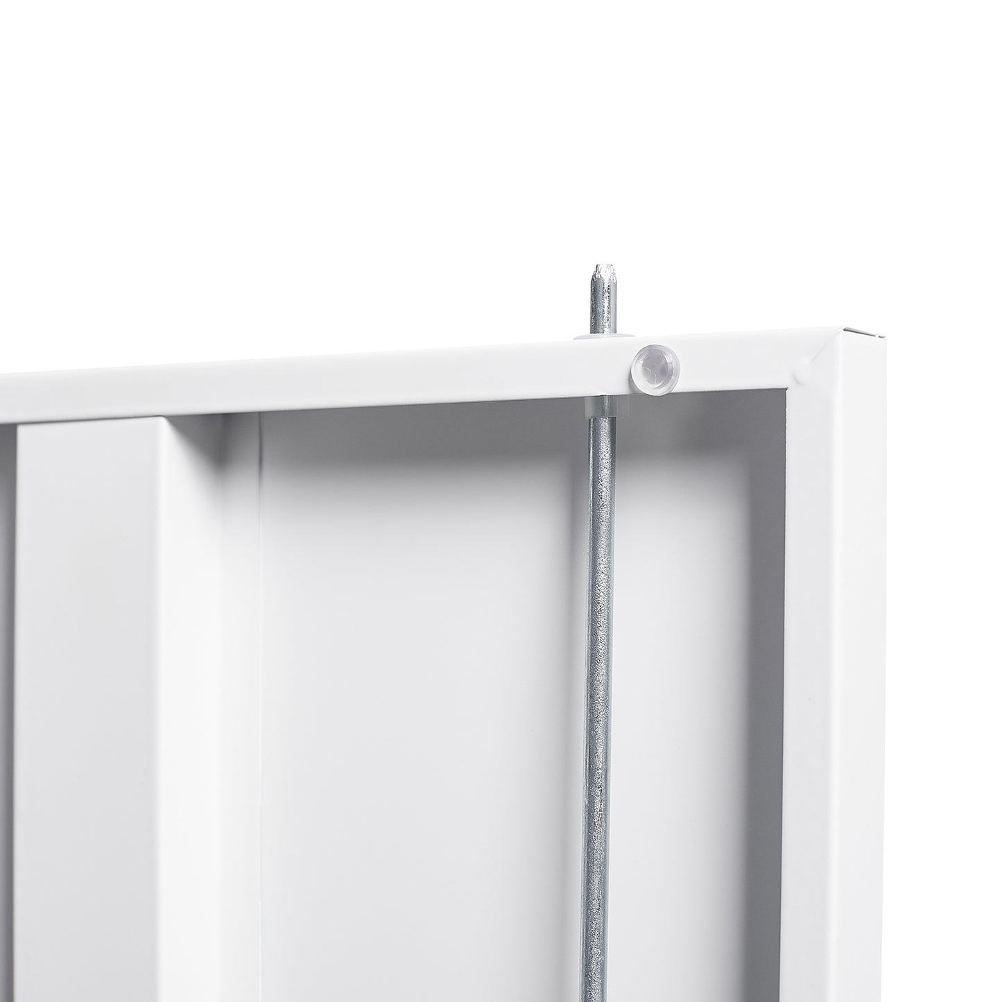 Secure Guard Storage Metal Cabinet - White