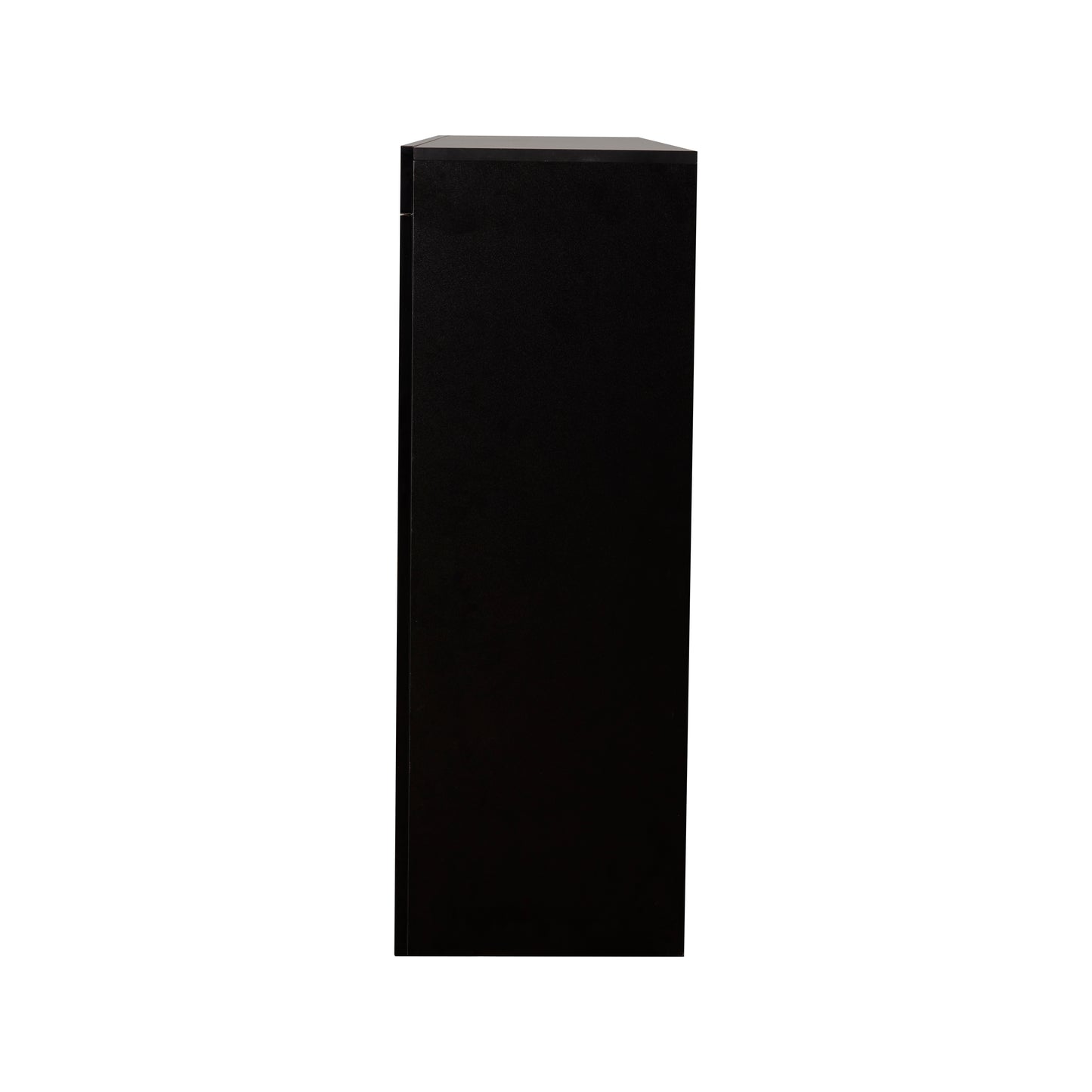 Glossy Glow Sideboard: Modern Storage Cabinet with LED Light