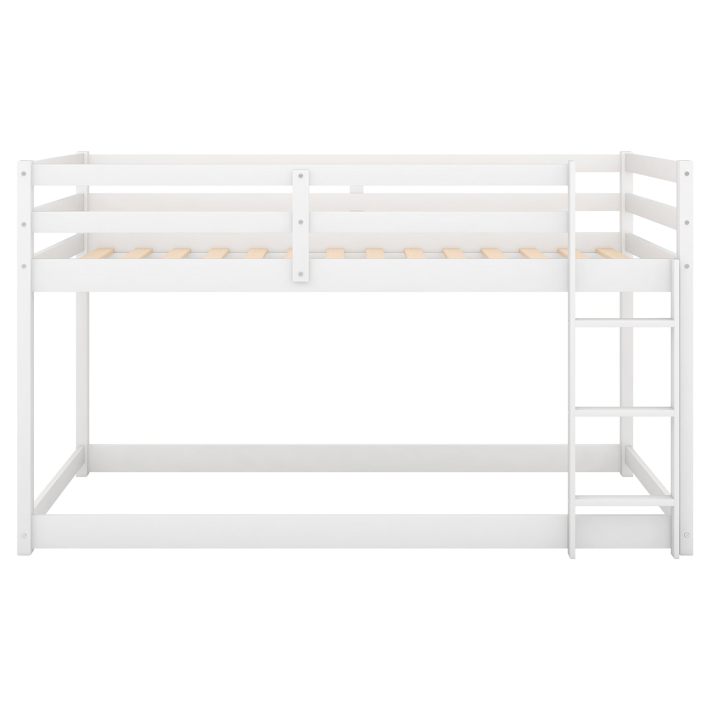 Cloud Haven Twin Bunk Bed - White