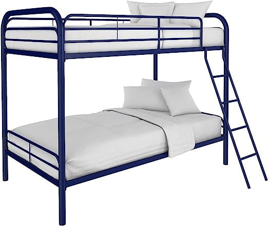 Go Green Woods Twin over Twin Metal Bunk Bed