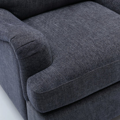 Navy Classic Candor Arm Chair