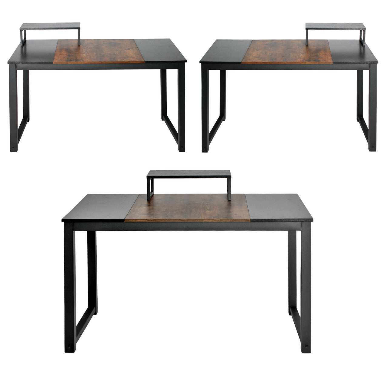 Go Green Woods Emma 47.5" Metal Computer Desk with Splice Board