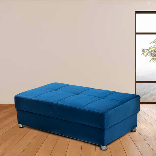 Paris Navy Ottoman