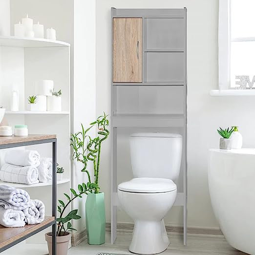 Go Green Woods Ace Over the Toilet Storage Organizer