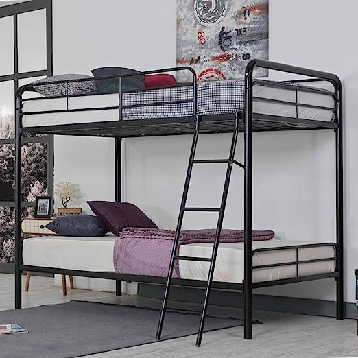 Go Green Woods Twin over Twin Metal Bunk Bed