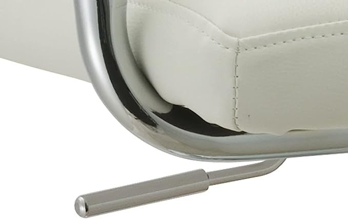 Go Green Woods Adjustable Bartstool with Metal Armrests (Red)