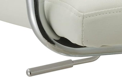Go Green Woods Adjustable Bartstool with Metal Armrests (Red)