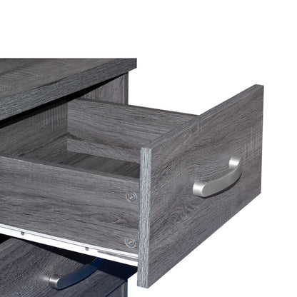 Go Green Woods Cindy Faux Wood 2 Drawer Nightstand