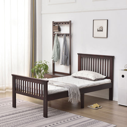 Go Green Woods Jassmine Solid Wood Platform Pine Twin Bed