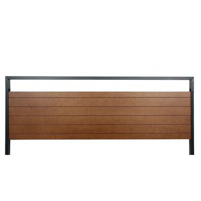 Go Green Woods Maximo Metal and Wood Platform Bed Frame