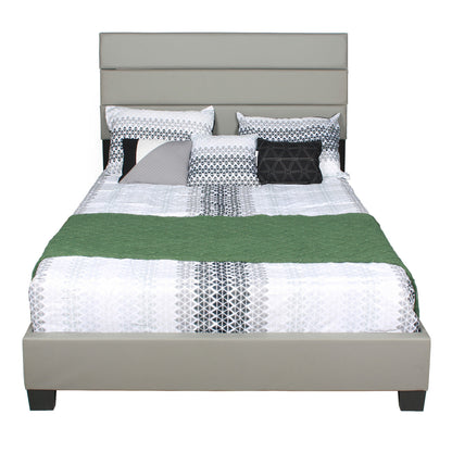 Go Green Woods Napoli Faux Leather Upholstered Platform Bed Queen
