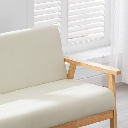 Sleek Silver Loveseat
