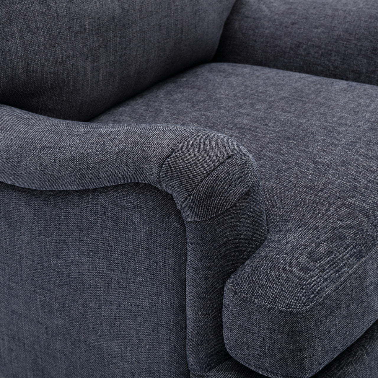 Navy Classic Candor Arm Chair