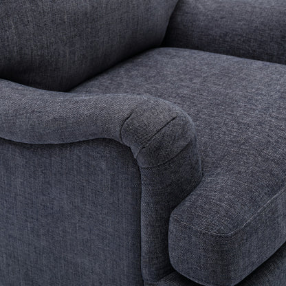 Navy Classic Candor Arm Chair