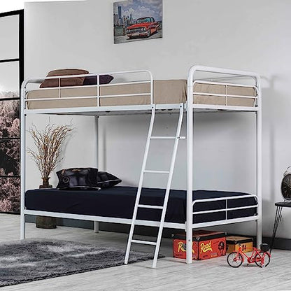 Go Green Woods Twin over Twin Metal Bunk Bed