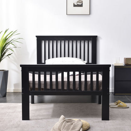 Go Green Woods Jassmine Solid Wood Platform Pine Twin Bed