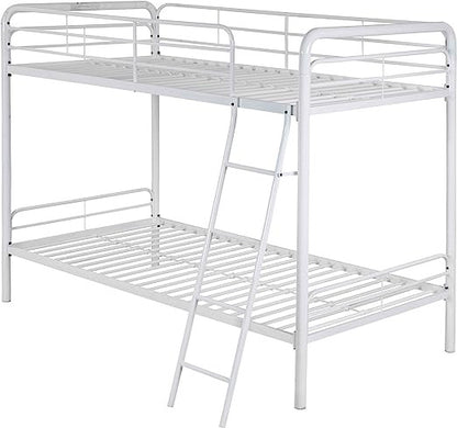 Go Green Woods Twin over Twin Metal Bunk Bed