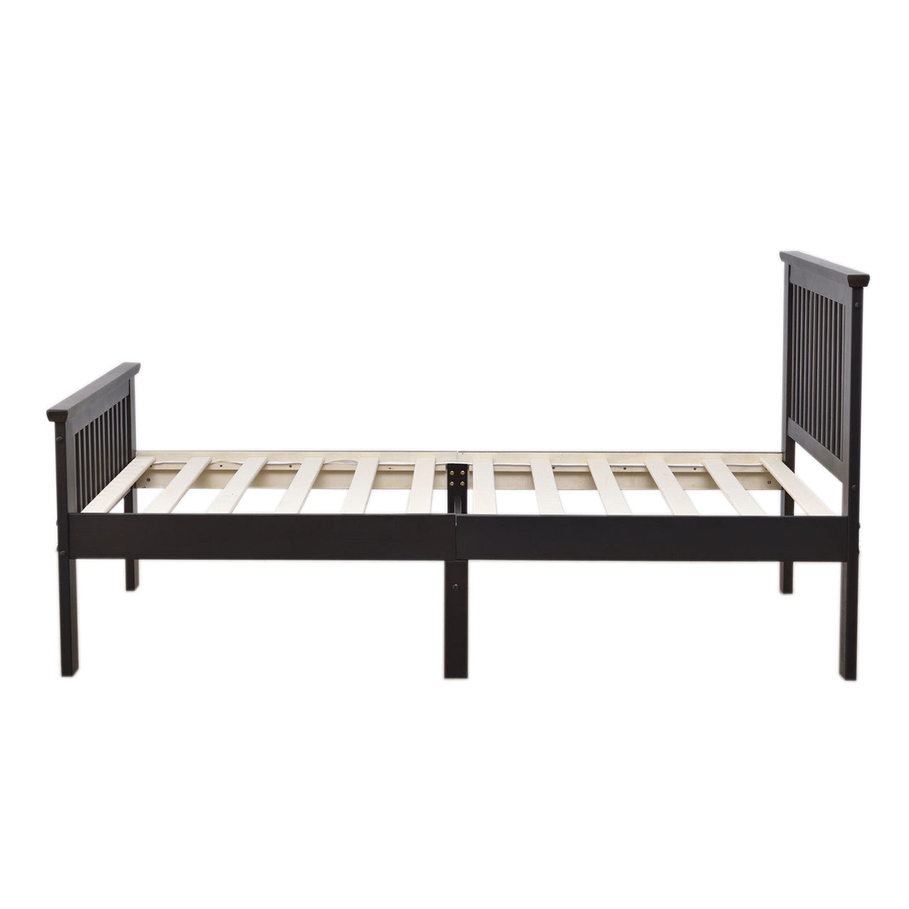 Go Green Woods Jassmine Solid Wood Platform Pine Twin Bed