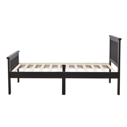 Go Green Woods Jassmine Solid Wood Platform Pine Twin Bed