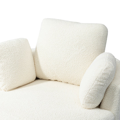 Golden Boucle Accent Chair