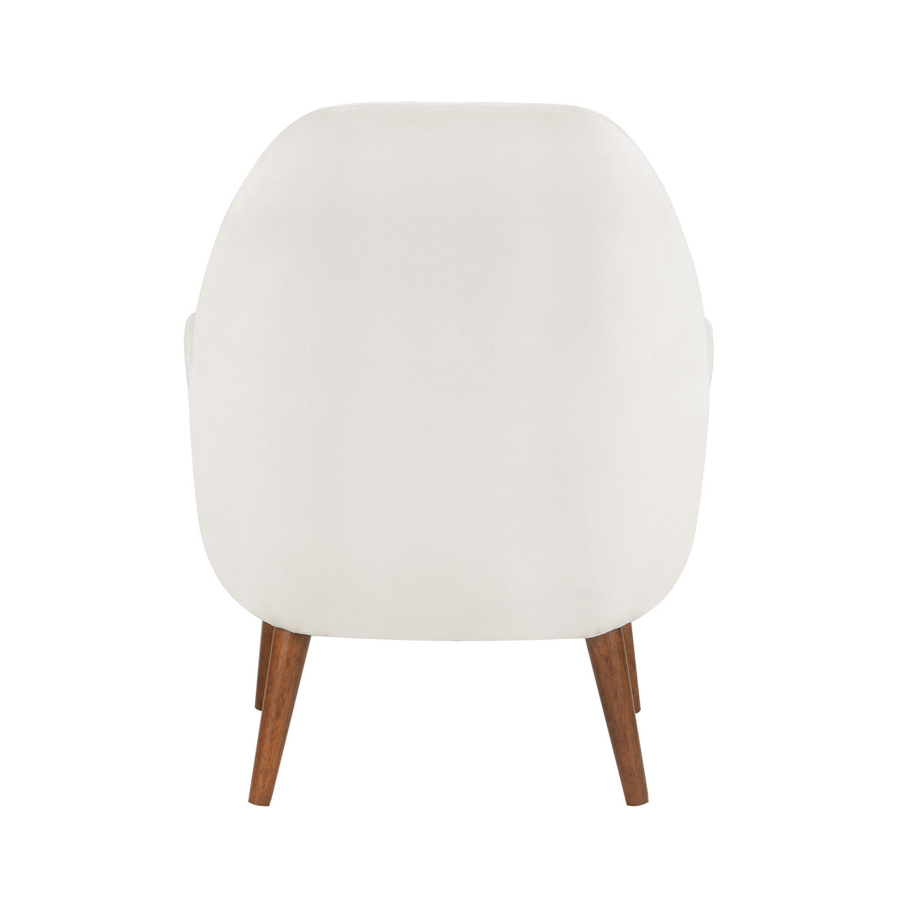 Astrid Sea Oat Velvet Mid-Century Arm Chair