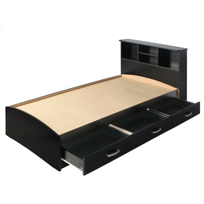 Go Green Woods California Wooden Twin Captains Bed
