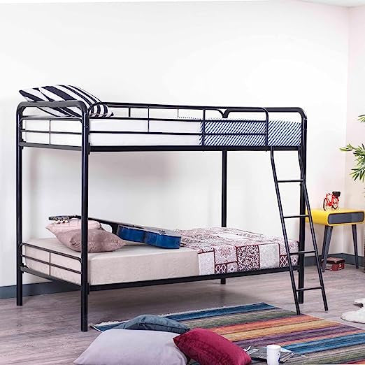 Go Green Woods Twin over Twin Metal Bunk Bed