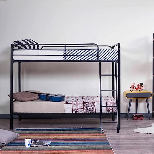 Go Green Woods Twin over Twin Metal Bunk Bed